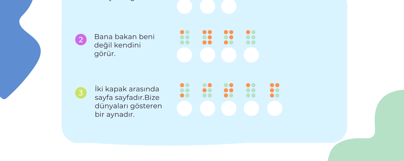 Braille Öğreniyorum 5