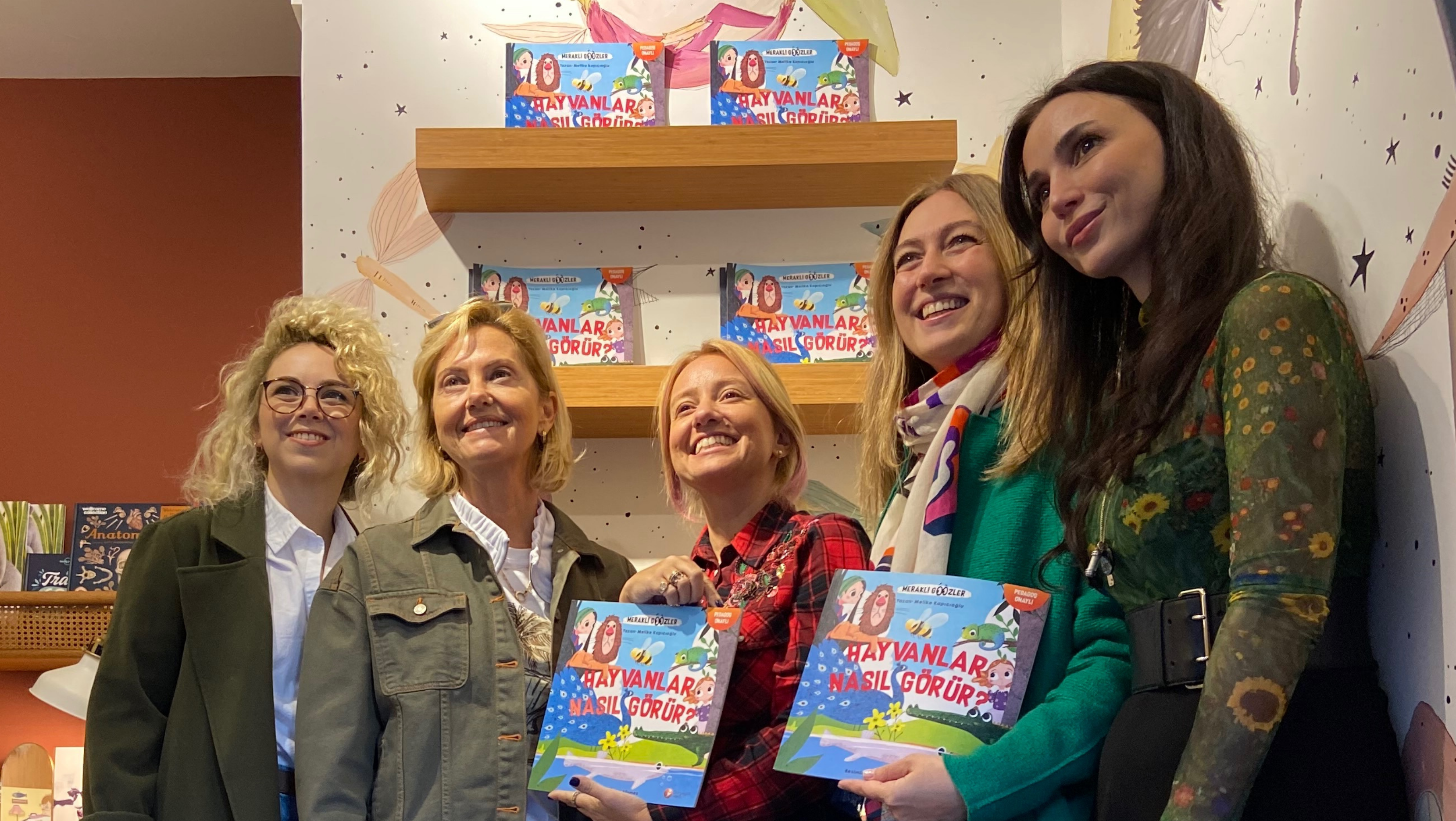Hayvanlar Nasıl Görür Kitabımızın Yazarı Melike Kapıcıoğlu Küçük Okurlarıyla Buluştu.