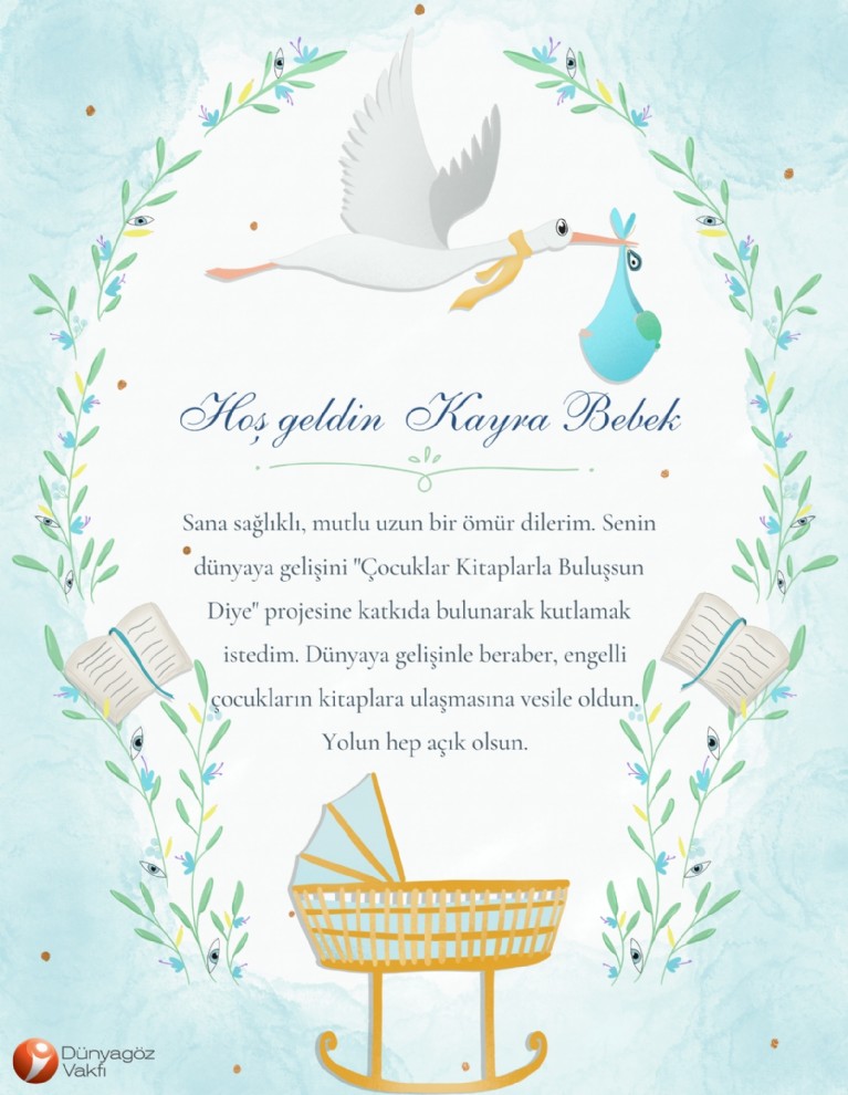 Hoş Geldin Bebek -  Mavi