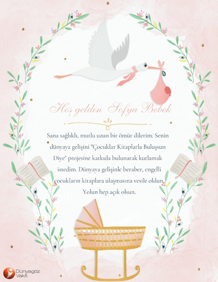 Hoş Geldin Bebek - Pembe