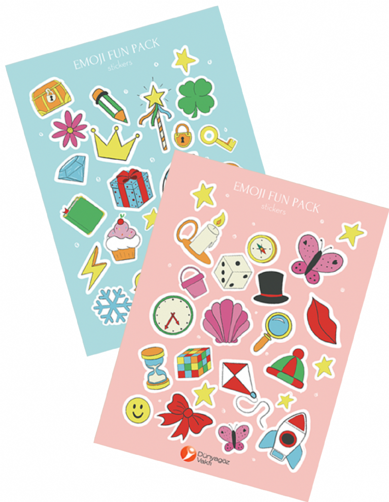 Emoji Fun Pack Sticker Seti